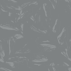 Brush Strokes Leaf Seamless Pattern Design