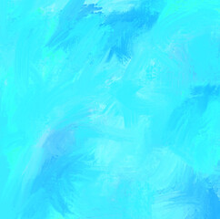 blue oil painting stroke brush artistic background