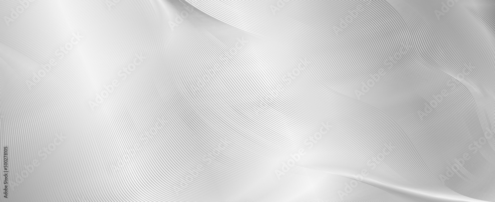 Aufkleber silver silk. premium background design with diagonal line pattern in white color. vector grey horizo