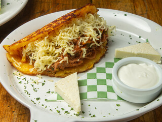 cachapa, venezuelan food