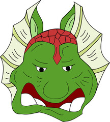 gnome creautres dragon bajka potwór komiks © leszek