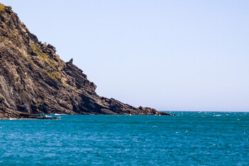 Naklejka premium Portbou, Gerona, Costa Brava, Cataluña, España