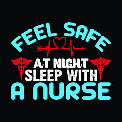 Nurse t-shirt design - Vector graphic, typographic poster, vintage, label, badge, logo, icon or t-shirt design