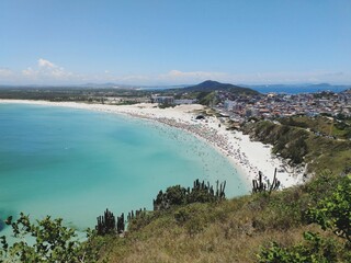 Obraz premium Arraial do Cabo's Praia Grande beach in Brazil