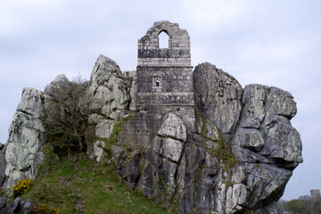 ROACH ROCK RUINED CHAPEL CORNWALL ENGLAND UK