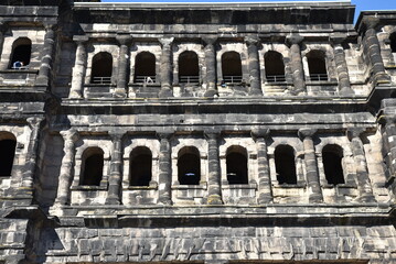 Naklejka premium Porta Nigra à Trèves. Allemagne
