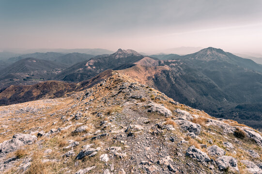 Mountains near Camaiore in Tuscany, Italy