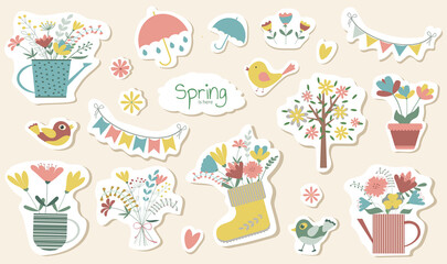 Romantic floral patterns