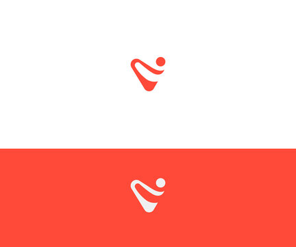 Letter V Logo Design vector Template