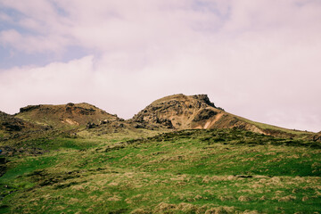 Dreamy mountain landscapes of Iceland