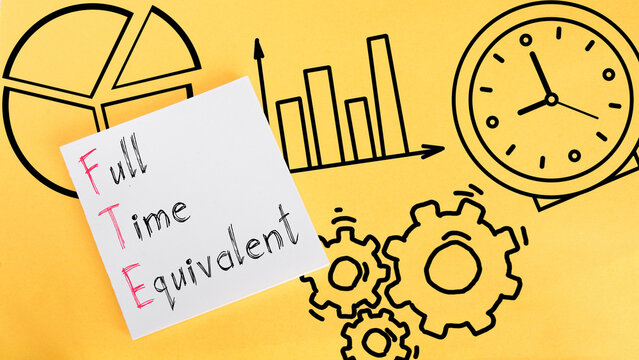 FTE full-time equivalency is shown using a text