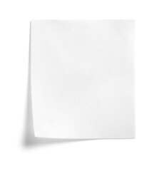 paper message note reminder blank background office business white empty page label tag