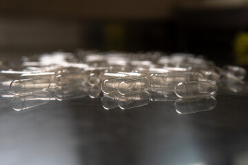 empty capsules for dietary supplements. Vegetable cellulose for capsules. do-it-yourself microdosing courses