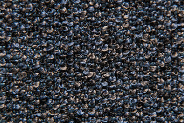 Soft gray fabric as a background macro photo, fabrics as an example for furniture