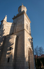 Fototapeta na wymiar Serbian Orthodox Cathedral, Trebijne, Bosnia and Herzegovina