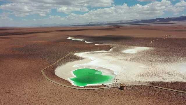 Lagunas Escondidas de Baltinache in Chile | Luftbilder von Lagunas Escondidas de Baltinache