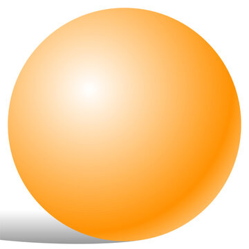 Bead, pearl 3d sphere vector illustration