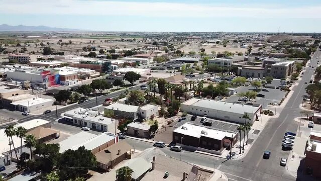 Yuma, Arizona, Downtown, Aerial View, Amazing Landscape