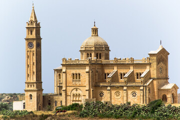 igreja, arquitetura, construção, catedral, religião, Malta, Mediterrâneo, Europa