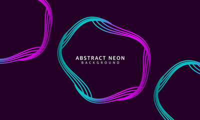 Modern futuristic neon light background. abstract neon light background style