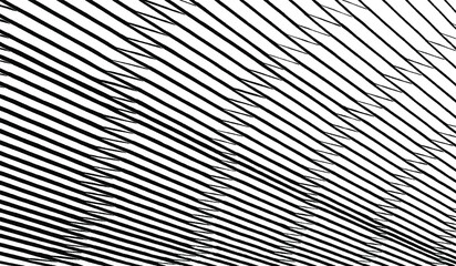 Slim lines texture. Parallel and intersecting lines abstract pattern. Abstract textured effect. Black isolated on white background.Vector illustration. EPS10.