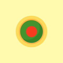 Bangladesh - Circular Flag