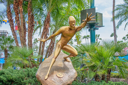 Frozone Gold Statue 50th Anniversary Disney