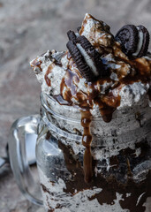 bebida de crema oreo con cannabis