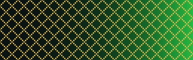 Green and gold luxury background. Vector illustration.