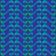  Bright, seamless pattern of geometric shapes.