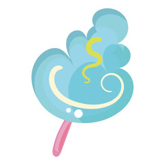 Isolated colored popsicle icon Cute design Vector