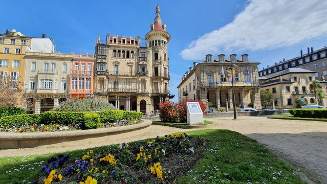Centro hist&oacute;rico de Ribadeo, Galicia