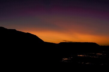 Atardecer en Salinas de Gualicho, Rio Negro
