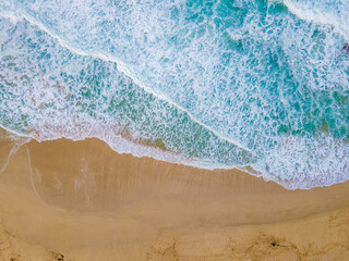Fototapeta na wymiar Sand & Waves in Mallorca