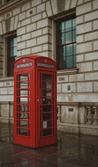Telephone Booth in London, UK