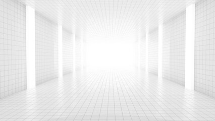 empty light room liminal space