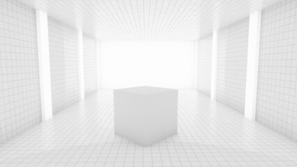 empty light room liminal space