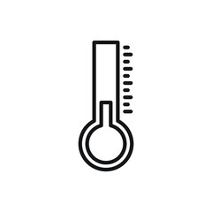 thermometer low weather vector for icon symbol web illustration