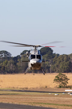 Tyabb, Australia - March 9, 2014: Royal Australian Navy (RAN) Bell 429 Helicopter N49-049 Operated By 723 Squadron Based At HMAS Albatross In Nowra, NSW.