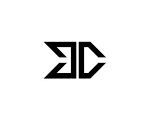 jc cj j c initial letter logo