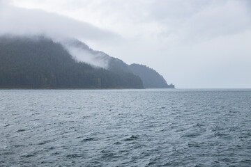Fototapeta na wymiar Icy Straits, Alaska, USA