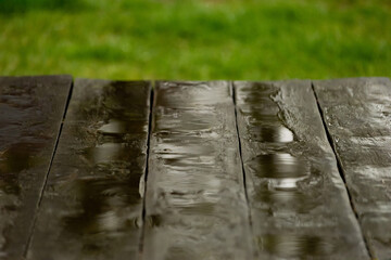 Taras po deszczu © Marek