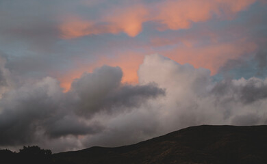 Purple Clouds in California