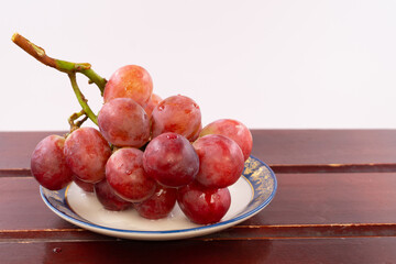 Fresh fruit. Fresh grapes. Wine grapes.