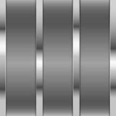 Abstract Background Silver Metallic 3d Chrome vector. Metallic pattern design vector.