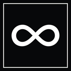 Infinity Symbol vector Illustration. eps 10