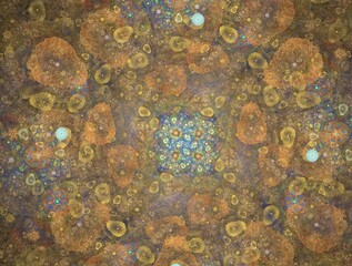 Imaginatory fractal abstract background Image