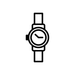 watch new icon vector simple