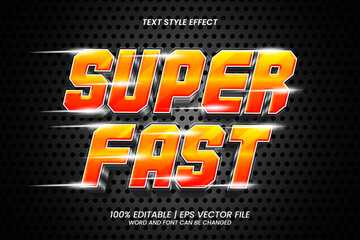 Super Fast Editable Text Effect