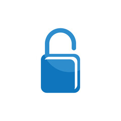 Padlock illustration vector design